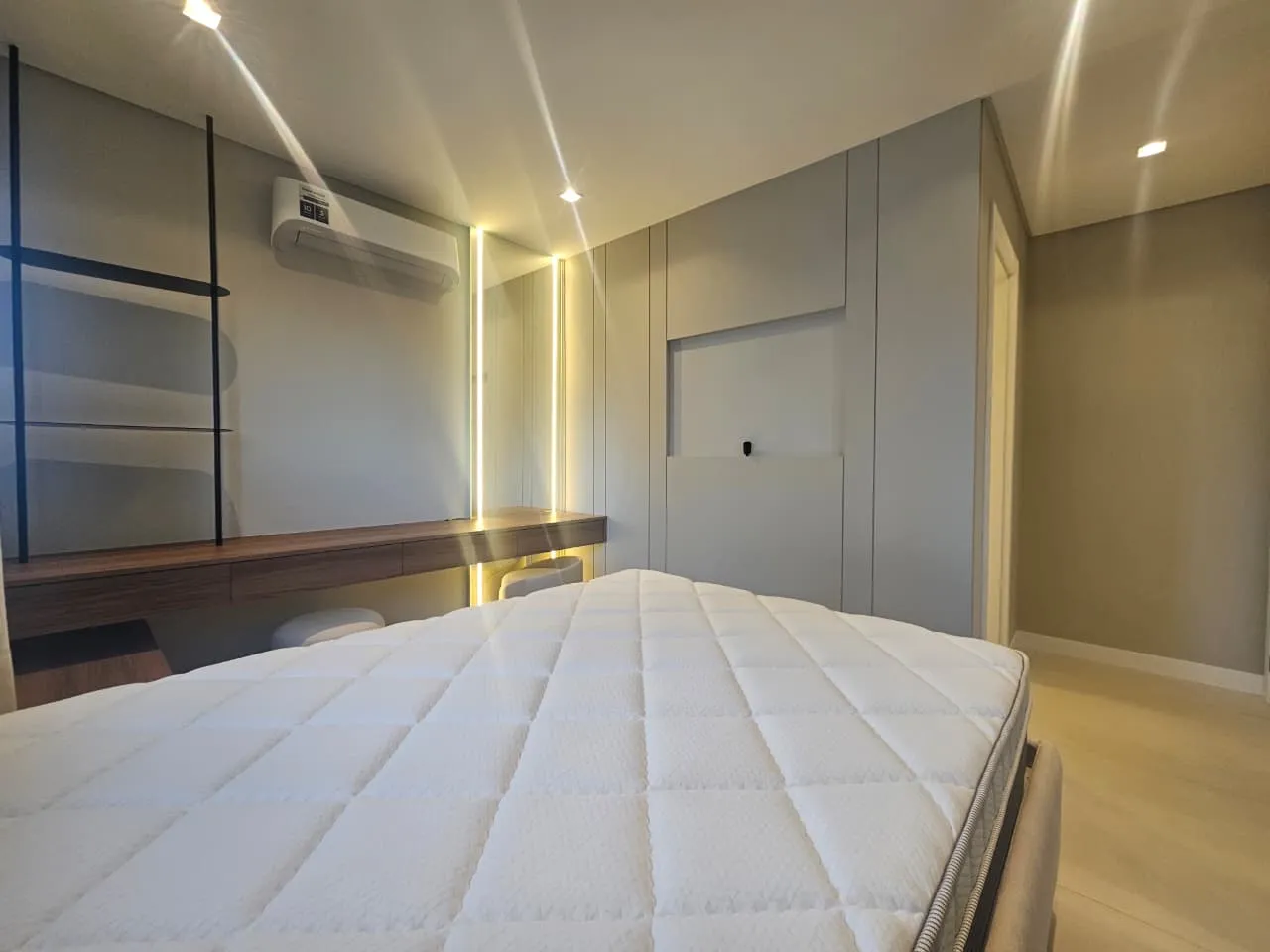 Suíte do apartamento da Cuor di Leone Residence